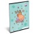 Füzet, tűzött, A4, kockás, 32 lap LIZZYSULI, "Lollipop Capybara"